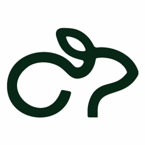 Green animal emblem logo